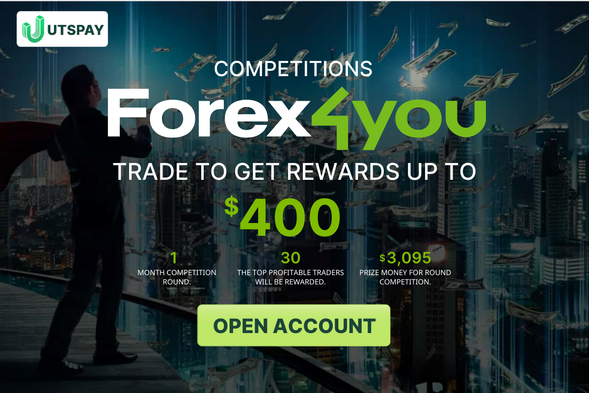 forex4you -प्रतियोगिता-बोनस- utspay