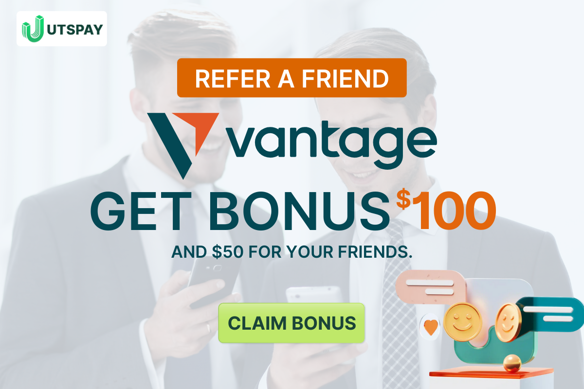 vantage -रेफरल-कैशबैक-फॉरेक्स- utspay