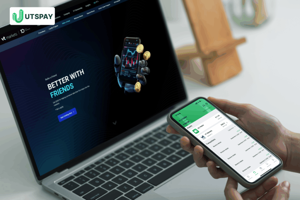 vt-markets-แนะนำเพื่อน-โปรโมชั่น-forex-เงินคืน- utspay