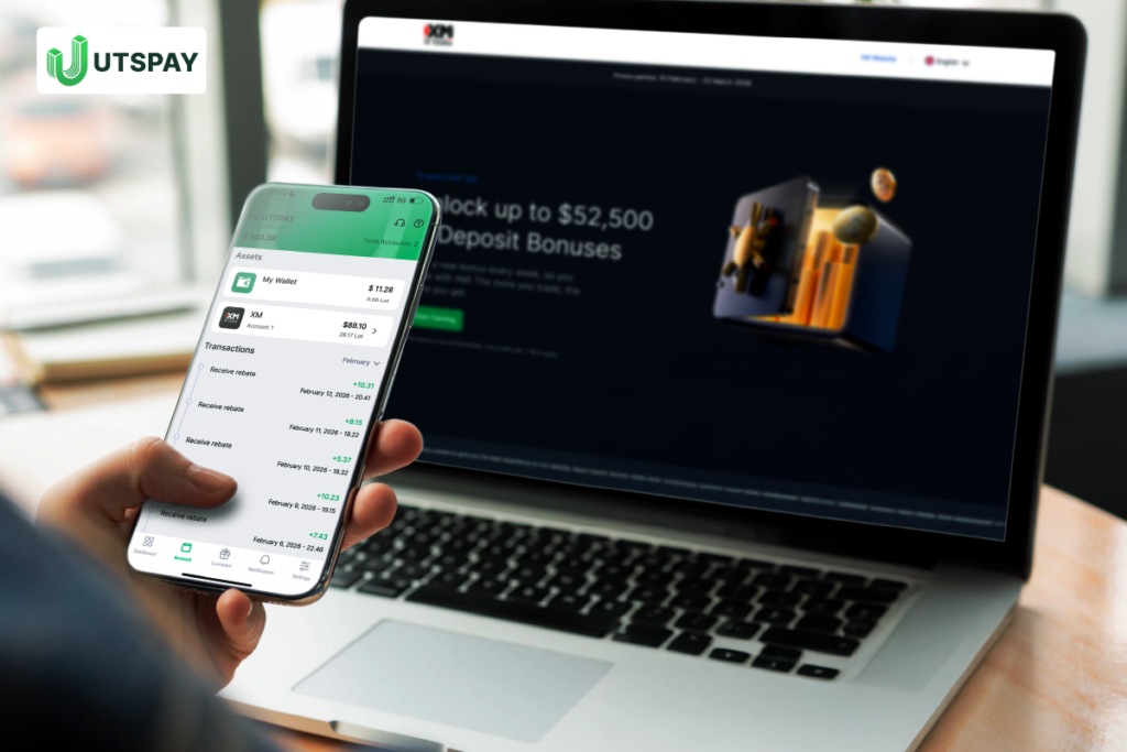 xm -Ưu đãi nạp tiền đặc biệt - Hoàn tiền năm mới- utspay