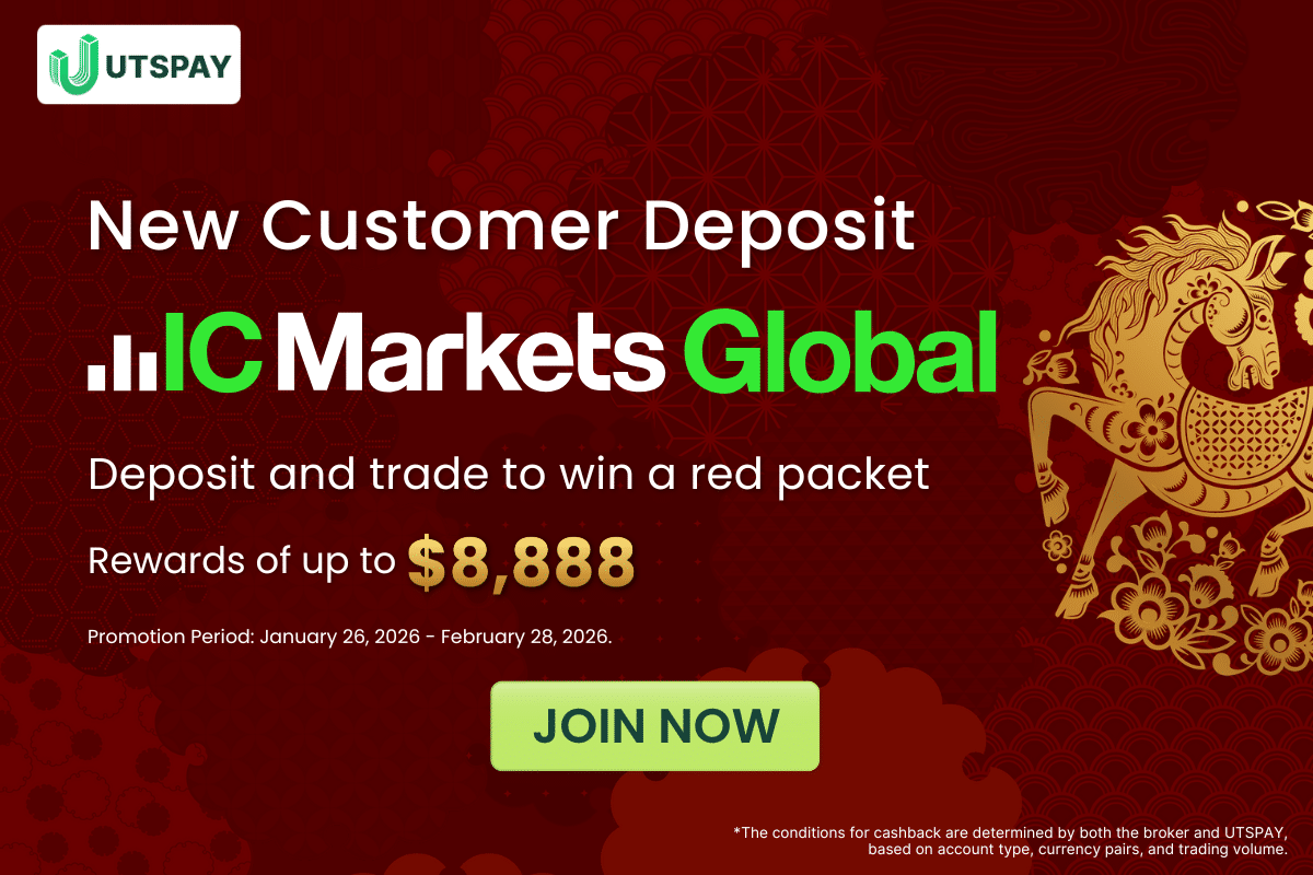 IC Markets Promotion for New Year, Win Up to $8,888 in a Lucky Red packet