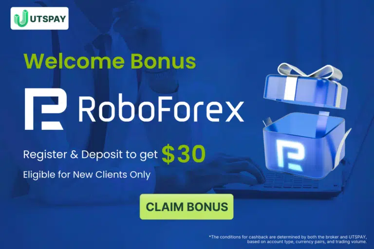 RoboForex Bonus sa Pagdating na $30 para sa mga Bagong Mangangalakal