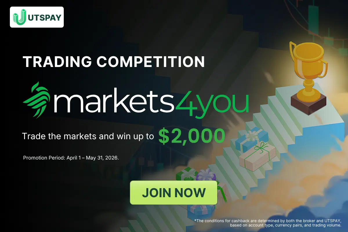 Markets4you Trading Competition, Compete for Prizes up to $2,000