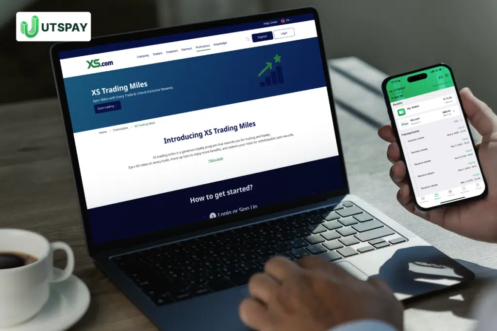 mga gantimpala sa rebate sa pangangalakal ng xs-broker utspay